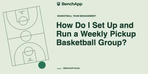 How Do I Set Up and Run a Weekly Pickup Basketball Group?
